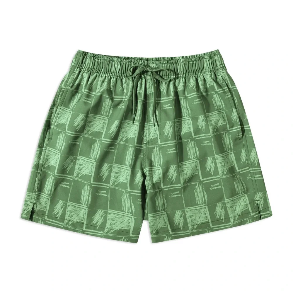 Bearbottom men’s size XL 7” inseam swim shorts trunks